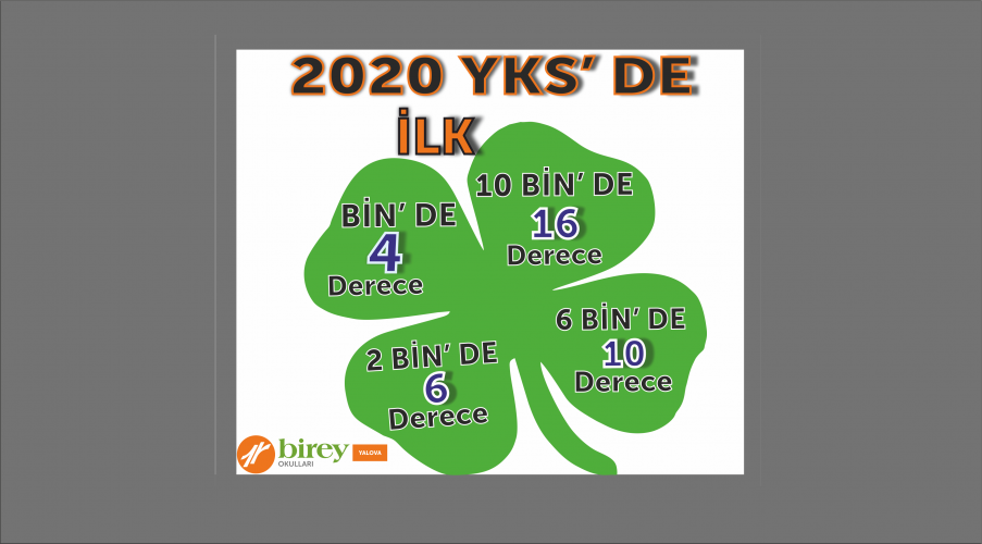 2020 YKS' de Birey Farkı